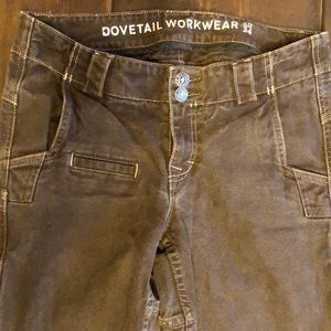 Dovetail workwear Day Construction Canvas Pant size 10/34. EUC